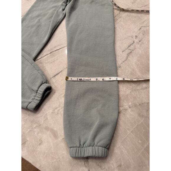 Garage Elevated Sweat suit Sz XXS Mint Green Cozy Luxe Loungwear Athleisure Chic - Picture 12 of 12